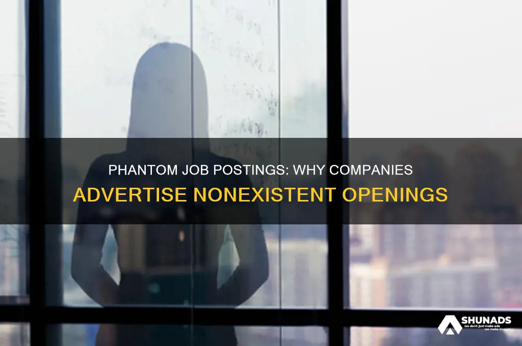 why do companies advertise job openings that don
