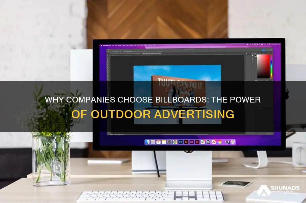 why do companies advertise on billboards