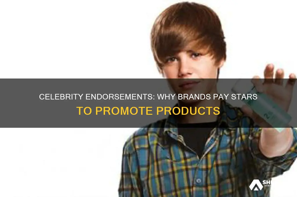 why do companies hire celebrities to advertise their products