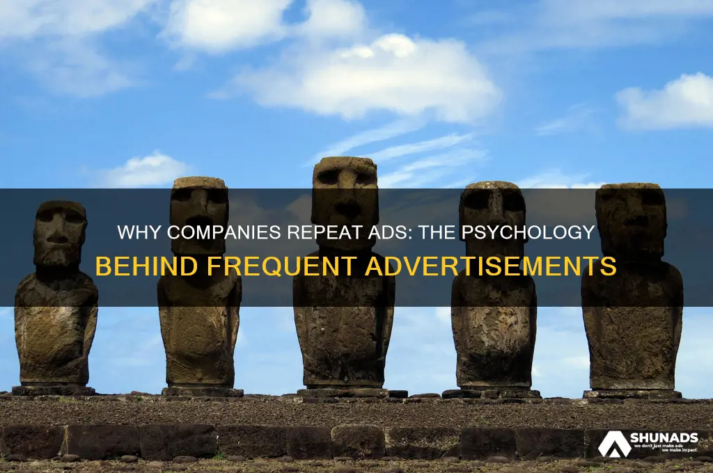 why do companies show the advertisement again and again