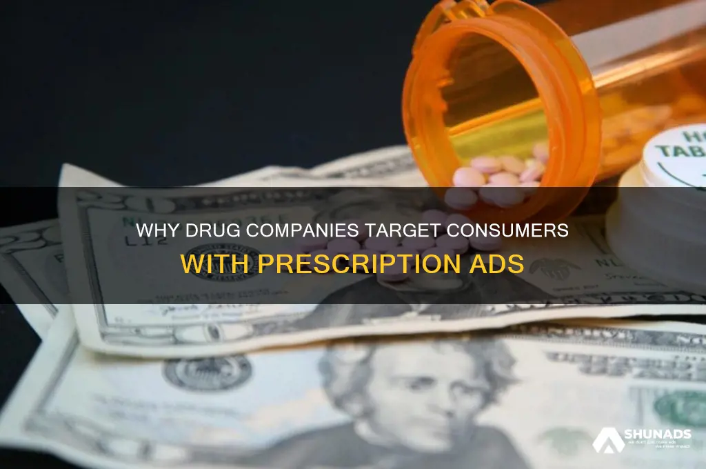 why do drug companies advertise a prescription drug to consumers