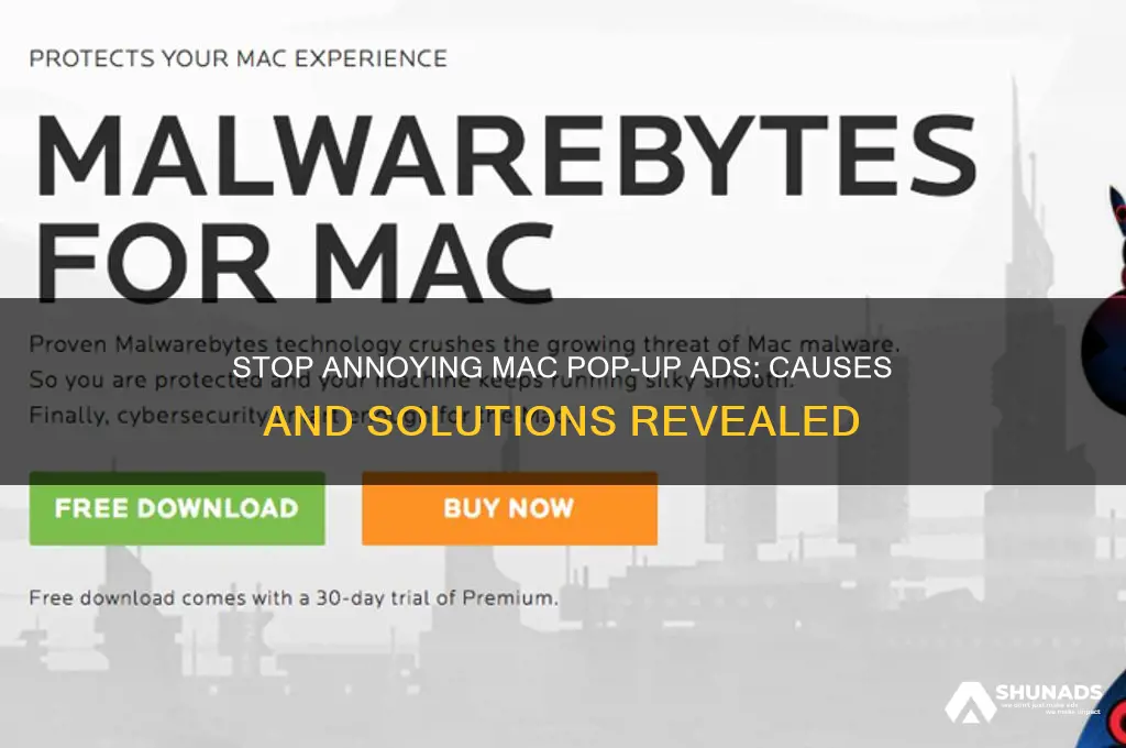 why do i keep getting advertising popup on my mac