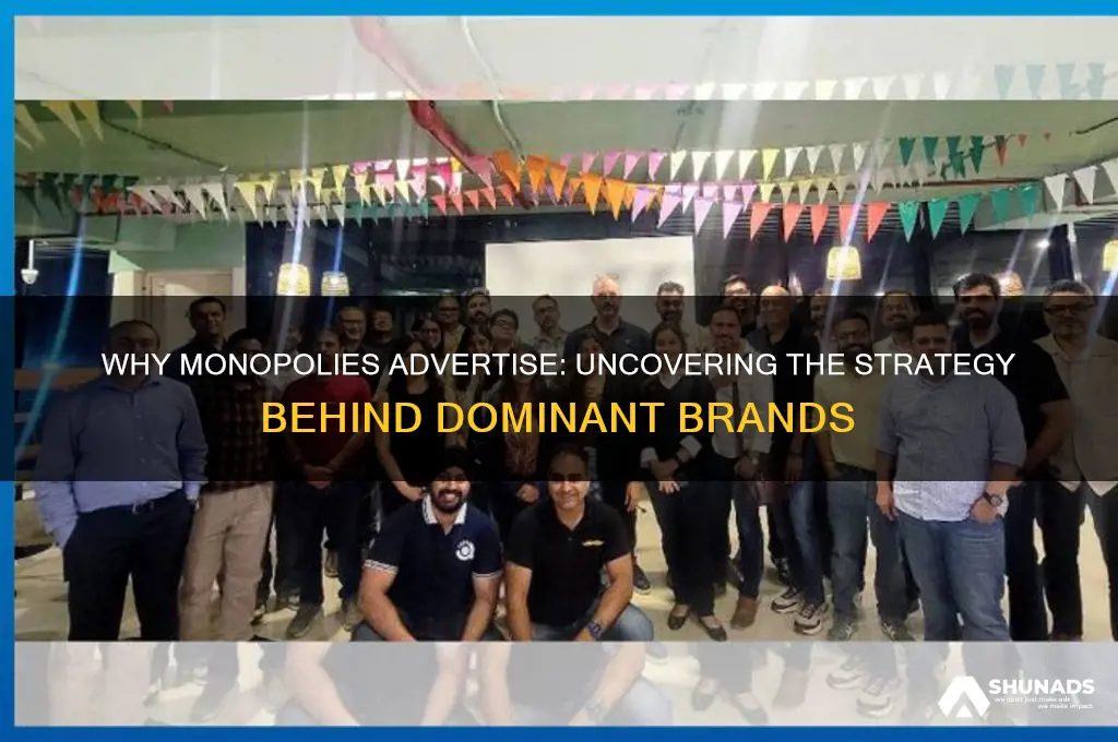 why do monogolpy companies advertise