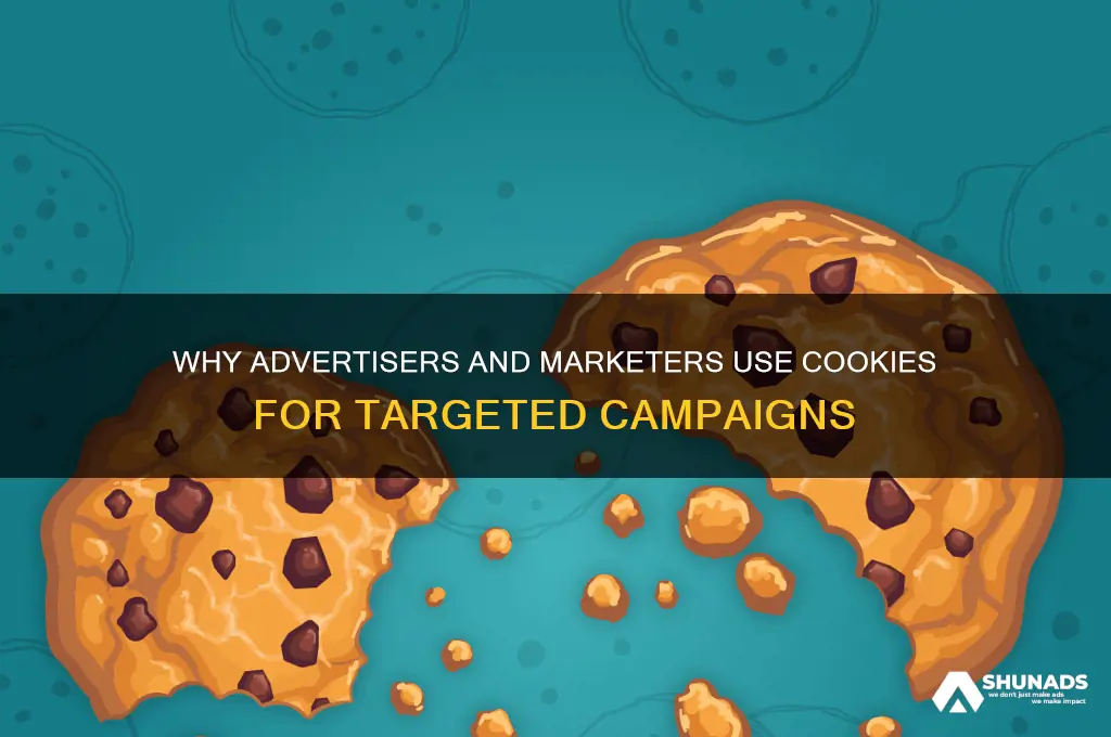 why do some advertisers and marketers use cookies