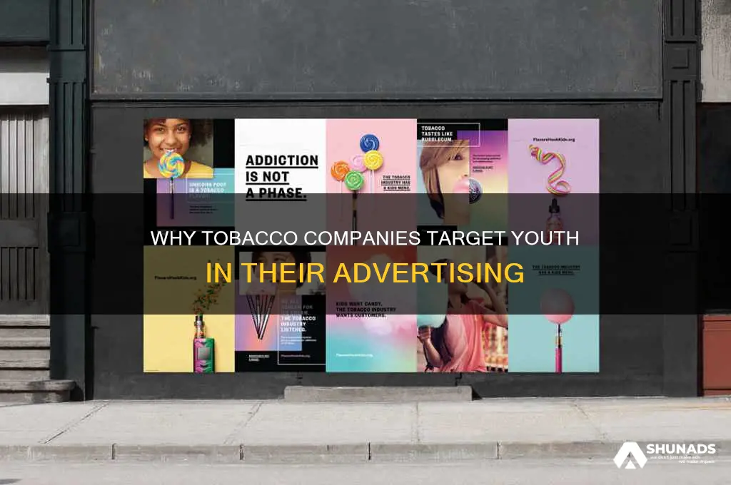 why do tobacco companies advertise target youth