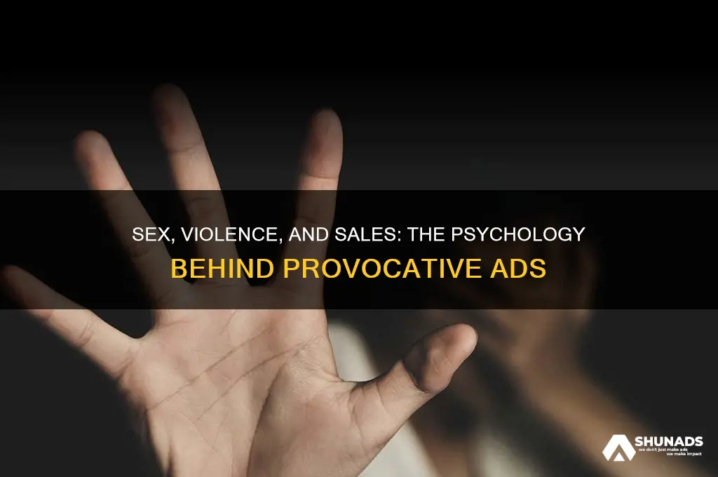 why does advertising campaigns use sex and violence