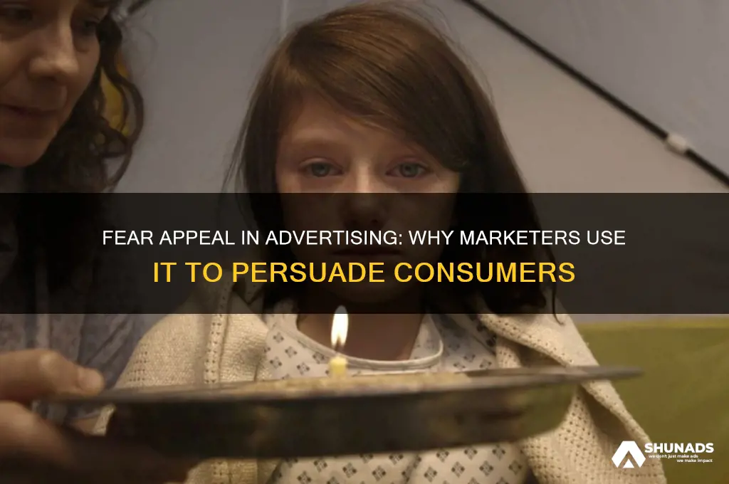 why fear appeal is used for communication in advertising