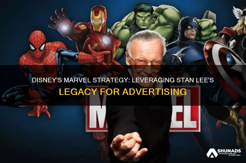 why is disney using stan lee to advertise