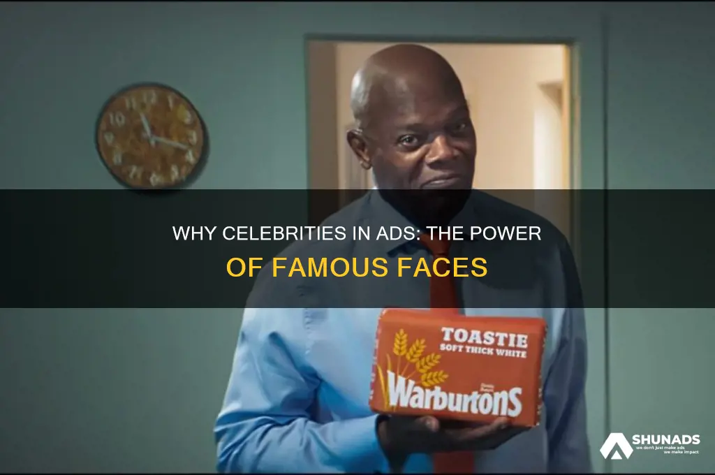why is famous people used in advertising