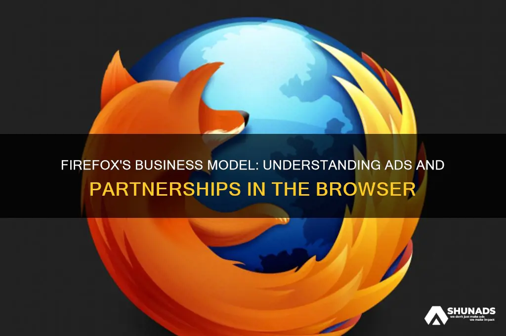 why is there advertising and business on firefox