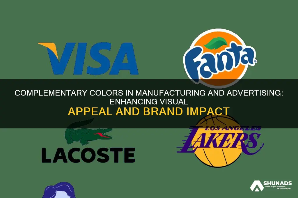 why manufacturing and advertiser use complementary colors