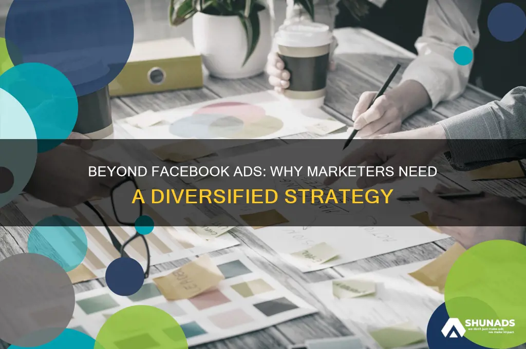 why marketers cant rely soley on facebook advertising