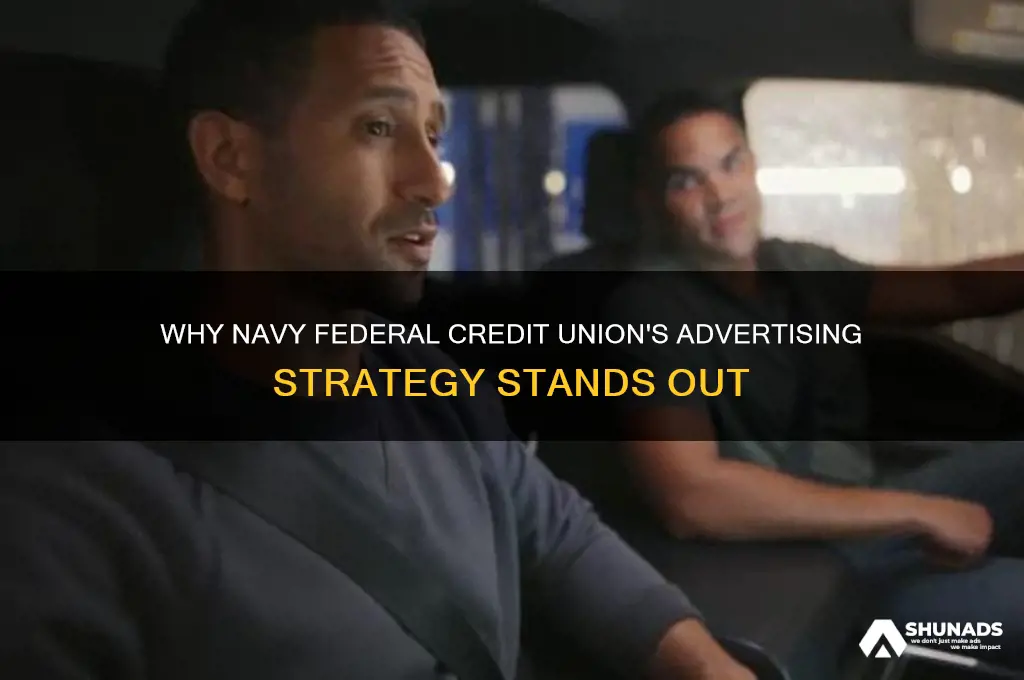 why navy federal credit union can advertisement