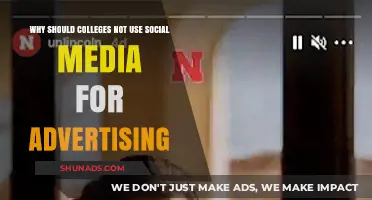 Colleges Should Avoid Social Media Advertising: Privacy, Distraction, and Inequality Concerns