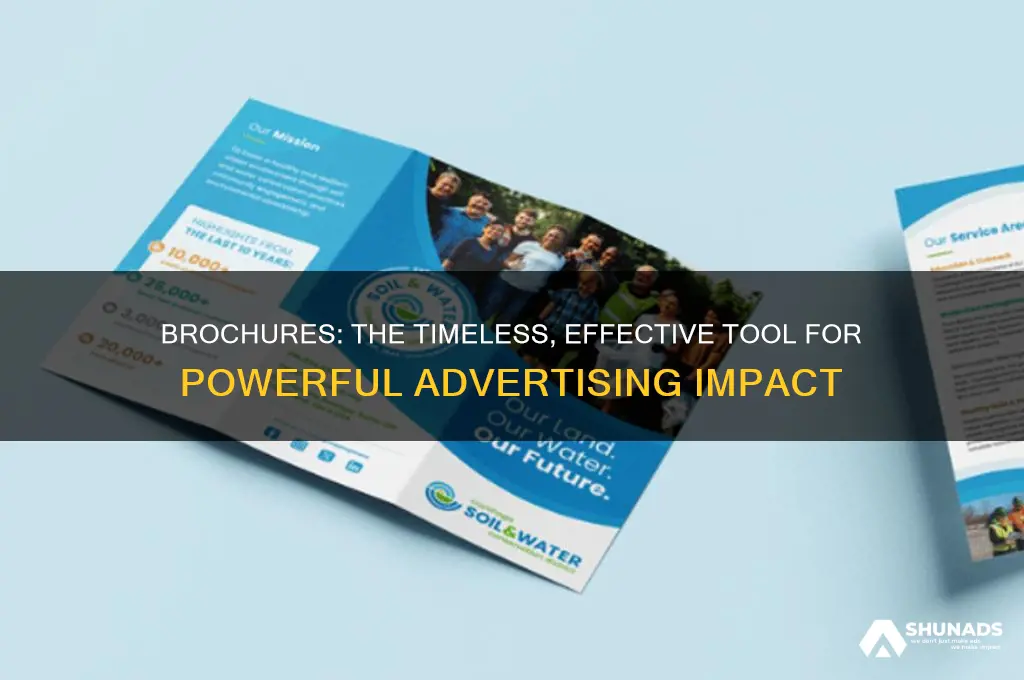 why use brochures to advertise