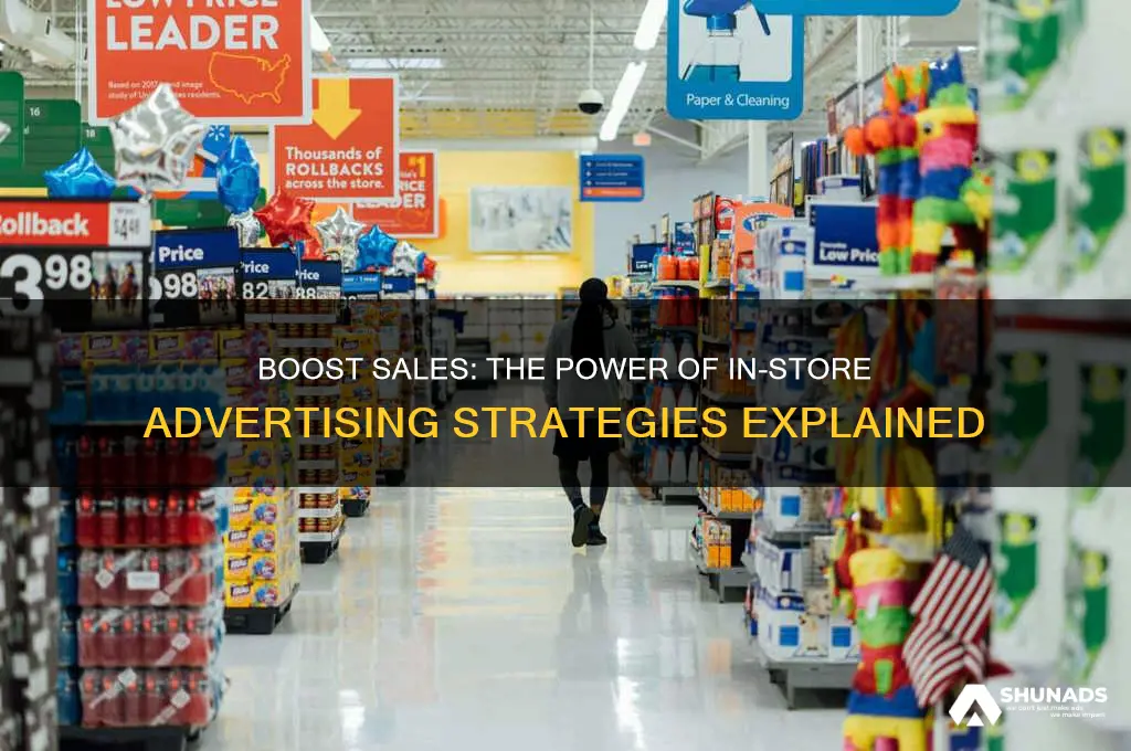 why use in store advertising