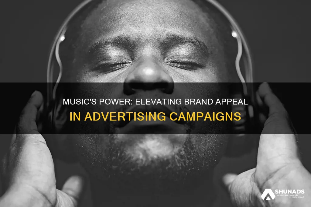 why use music appeal in advertising