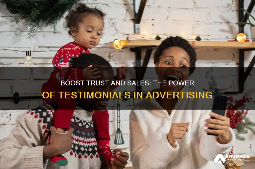 why use testimonials in advertising