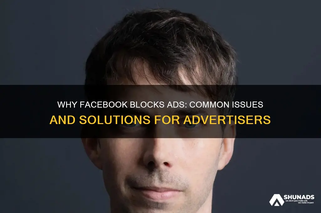 why wont facebook let me advertise