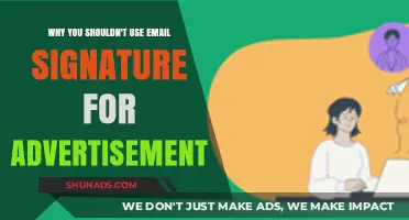 Avoid Email Signatures for Ads: Why They Harm Your Brand