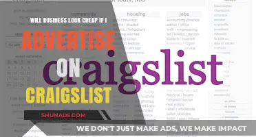 Advertising on Craigslist: Does It Make Your Business Look Cheap?