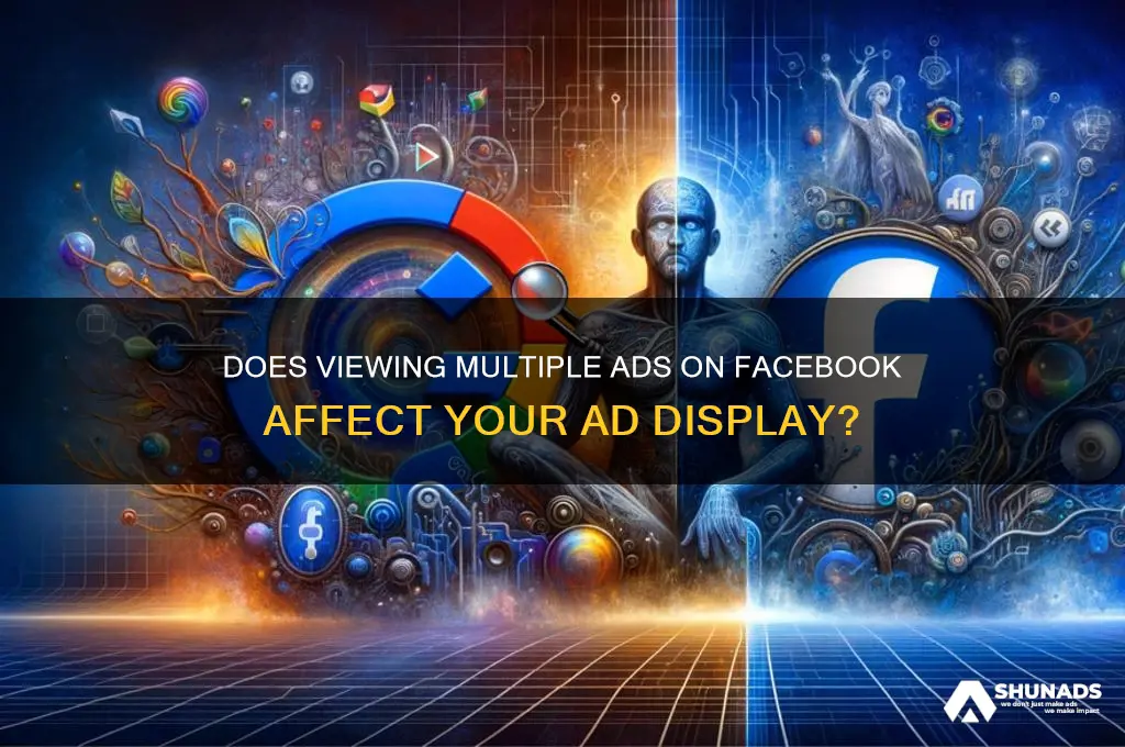 will viewing different advertisement show up on facebook