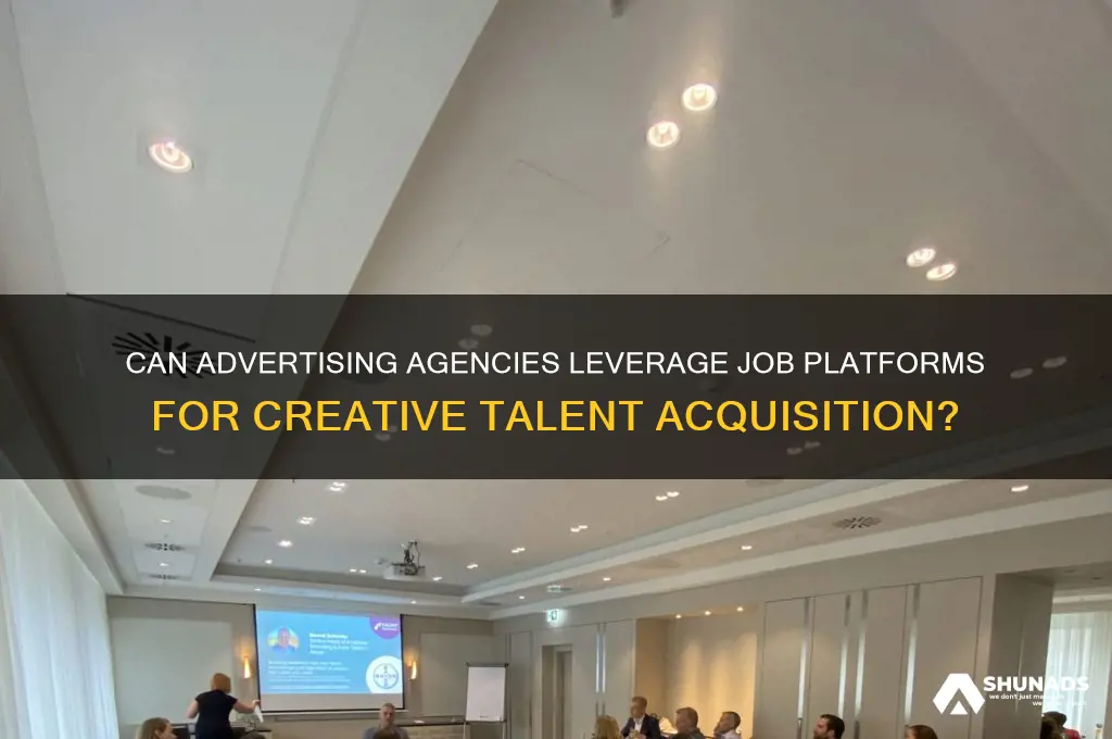 would an advertising agency use job